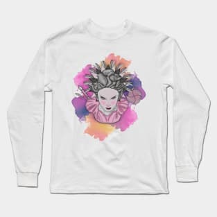 Fairy artist and watercolors Long Sleeve T-Shirt